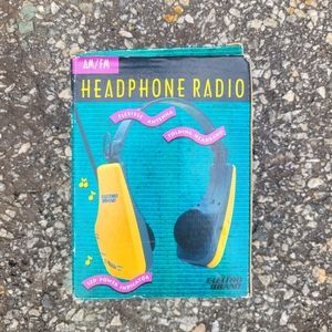 Vintage Electro Brand Model 224 AM/FM Radio Headphone